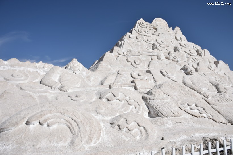 青海茶卡盐湖风景图片