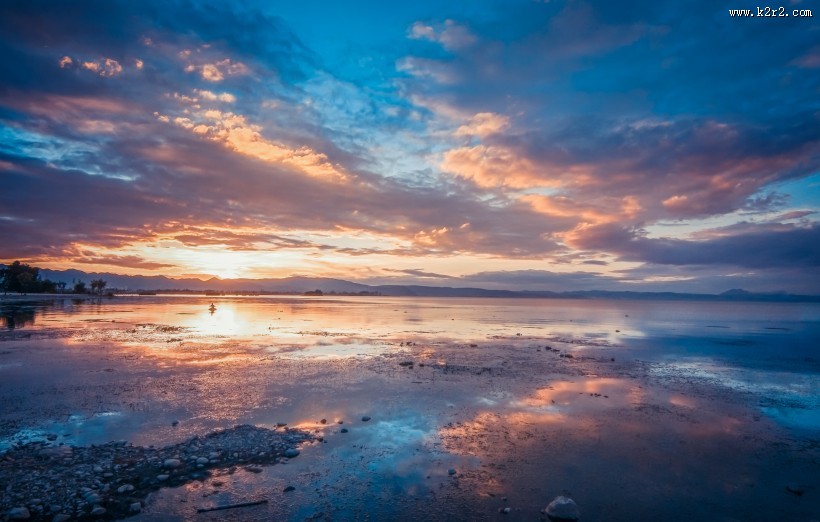 云南滇池风景图片