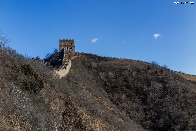北京蟠龙山长城风景图片