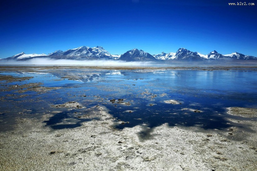 西藏卓木拉日峰风景图片