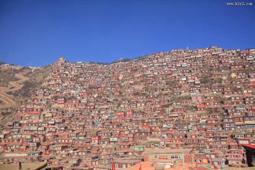 四川色达风景图片