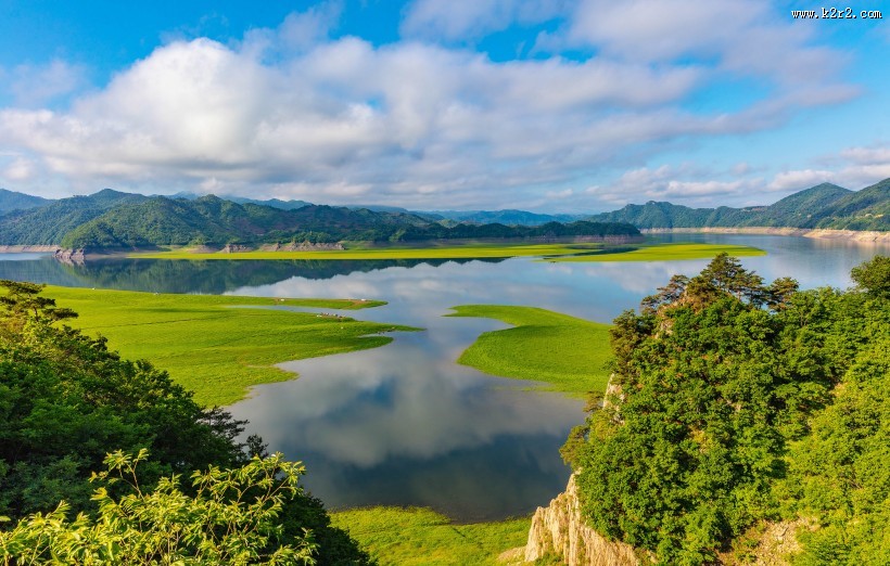 辽宁丹东绿江村风景图片