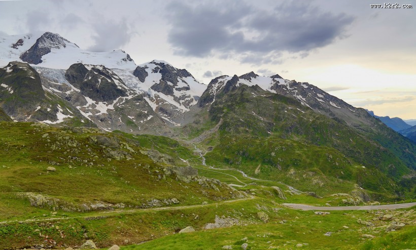 阿尔卑斯山风景图片