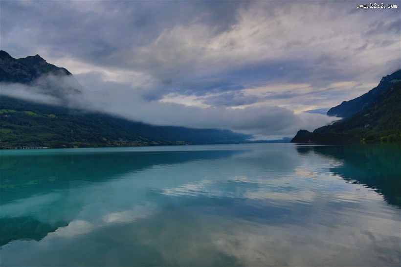 瑞士布里恩茨湖风景图片