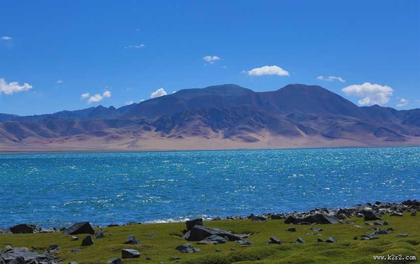 西藏格仁错风景图片