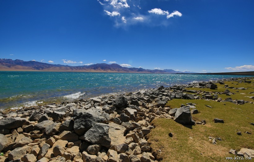 西藏格仁错风景图片