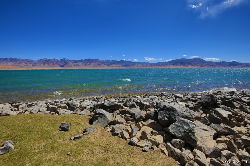 西藏格仁错风景图片
