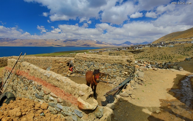 西藏文布南村风景图片