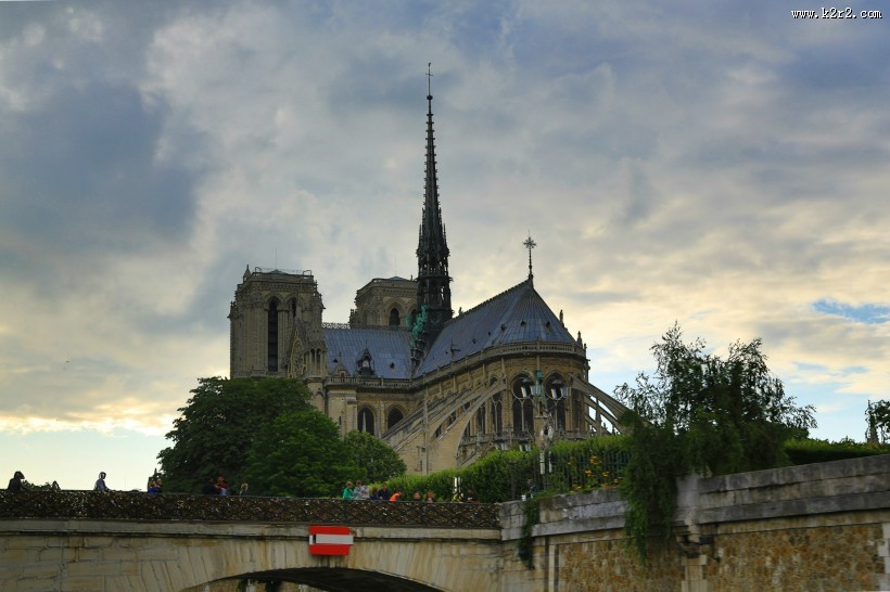 法国塞纳河沿岸风景图片大全
