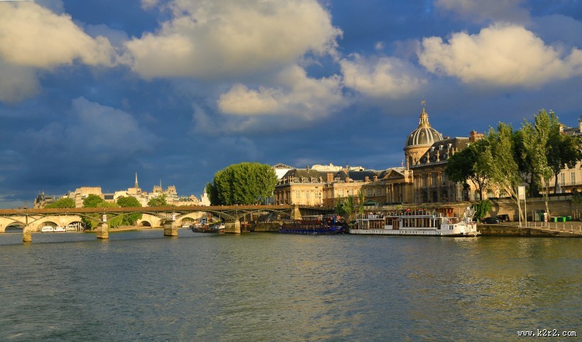 法国塞纳河沿岸风景图片大全