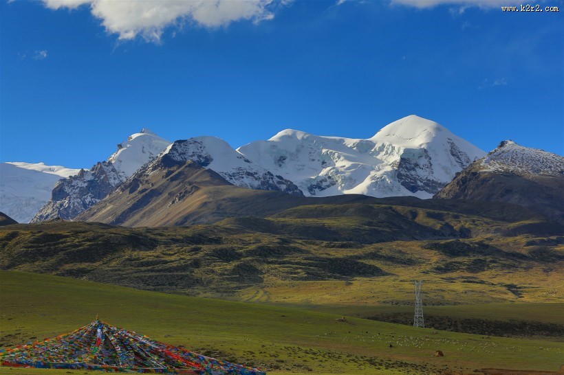 西藏念青唐古拉山脉风景图片大全