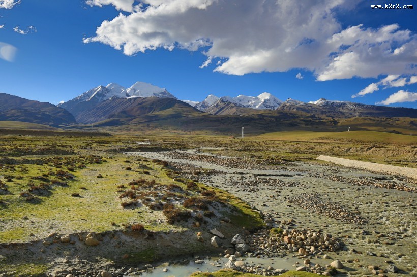西藏念青唐古拉山脉风景图片大全