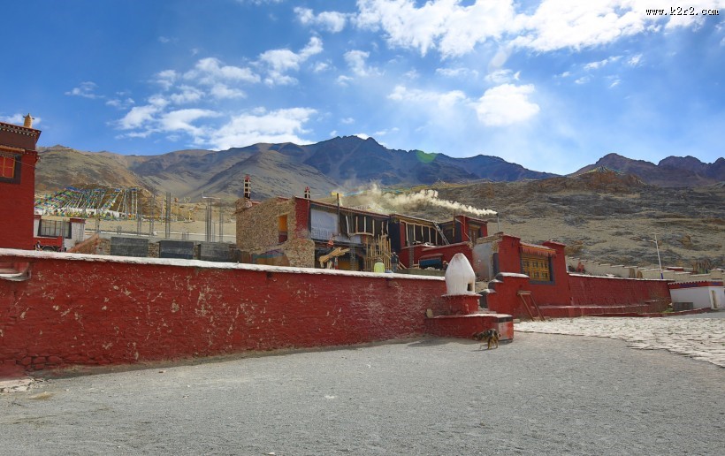 西藏当穹错风景图片