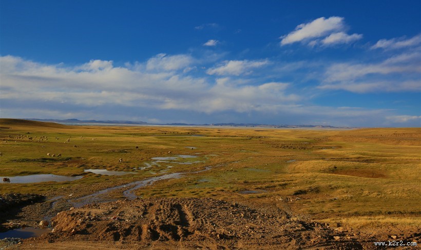 西藏班戈草原风景图片