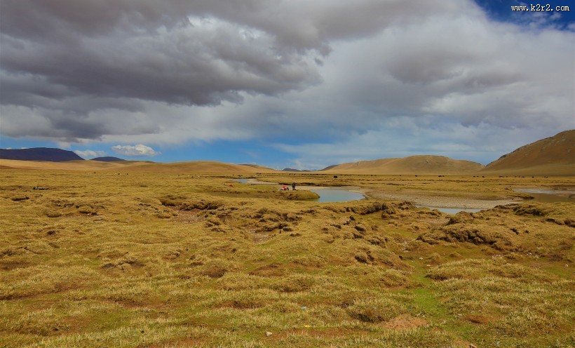西藏班戈草原风景图片