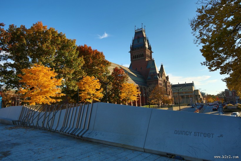 美国哈佛大学校园风景图片