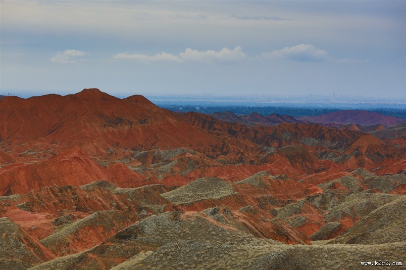 甘肃张掖丹霞地貌风景图片大全