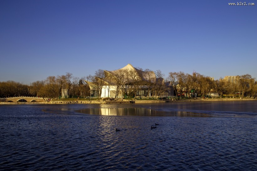 北京龙潭湖公园风景图片