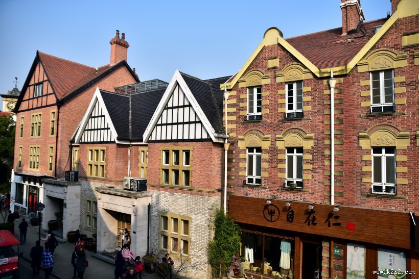 上海泰晤士小镇风景图片