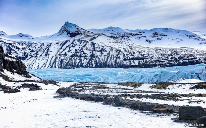 冰岛瓦特纳冰川图片大全