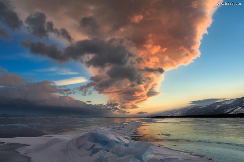 俄罗斯贝加尔湖奥利洪岛风景图片大全