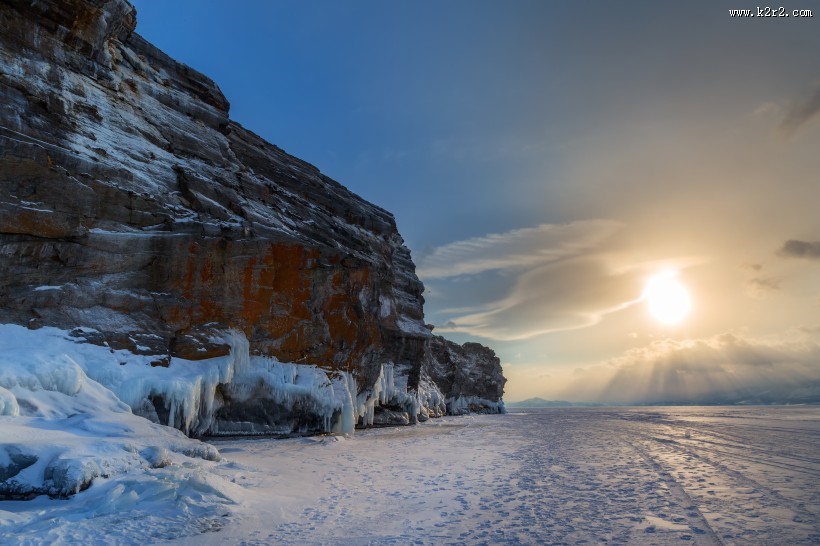 俄罗斯贝加尔湖奥利洪岛风景图片