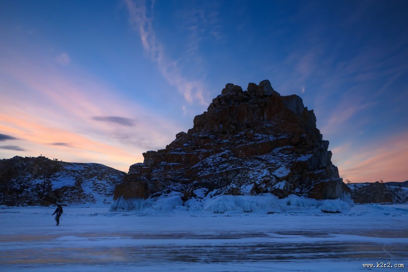 俄罗斯贝加尔湖奥利洪岛风景图片