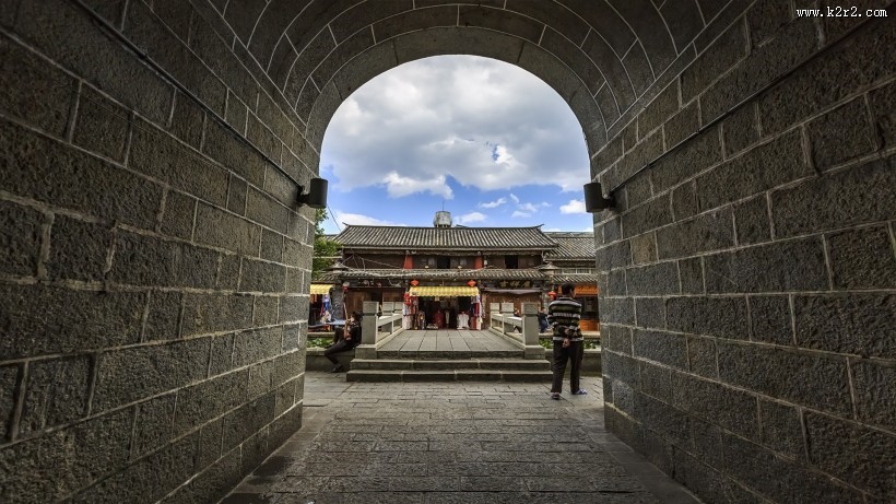 云南大理古城风景图片