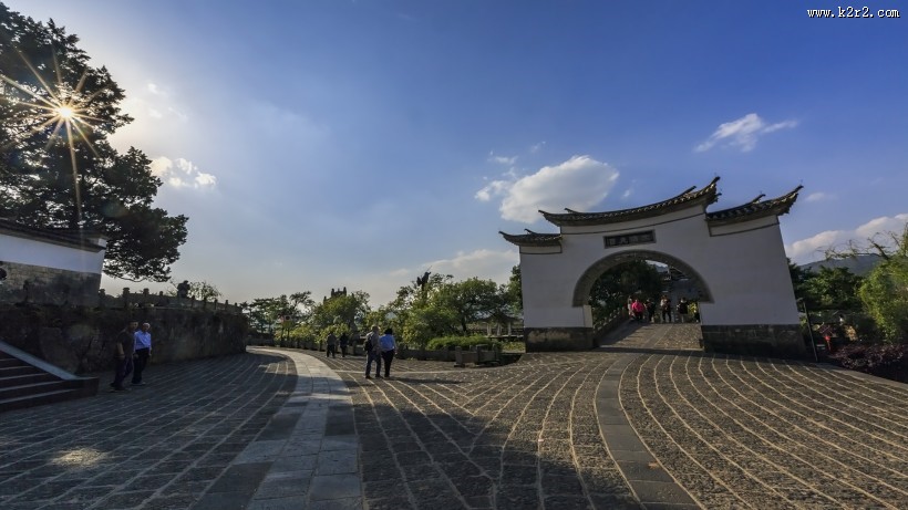 云南和顺古镇风景图片