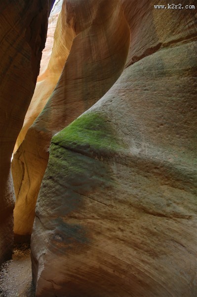 陕北甘泉峡谷风景图片