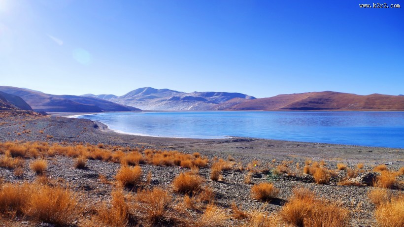 西藏羊卓雍错风景图片大全