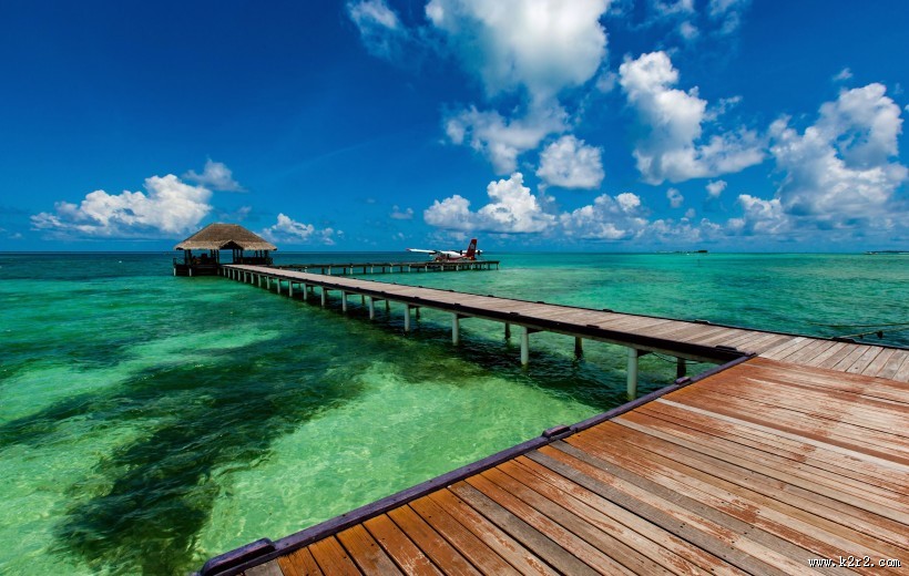 马尔代夫曼德芙岛风景图片