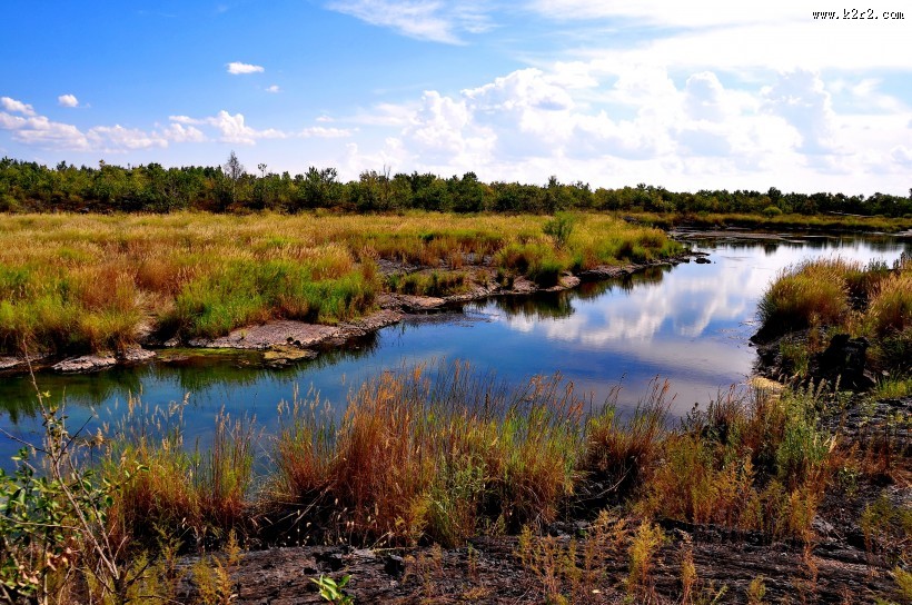 五大连池温泊风景图片