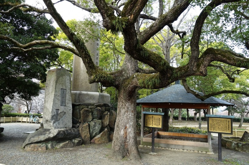 日本大阪石头城风景图片