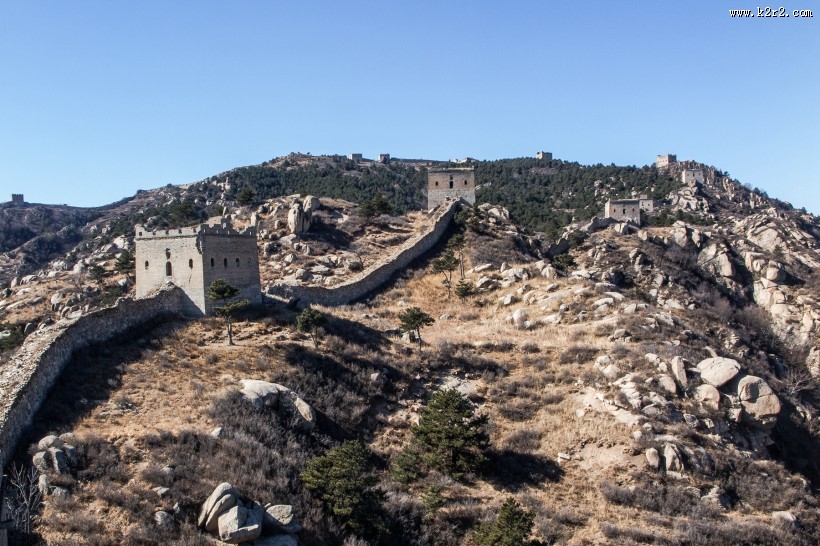 河北唐子沟长城风景图片