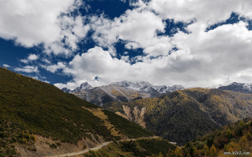 四川川西高原风景图片