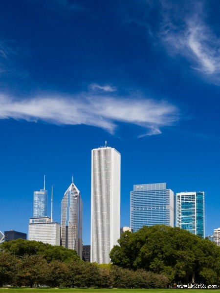 美国芝加哥城市风景图片大全