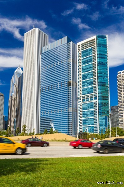 美国芝加哥城市风景图片大全
