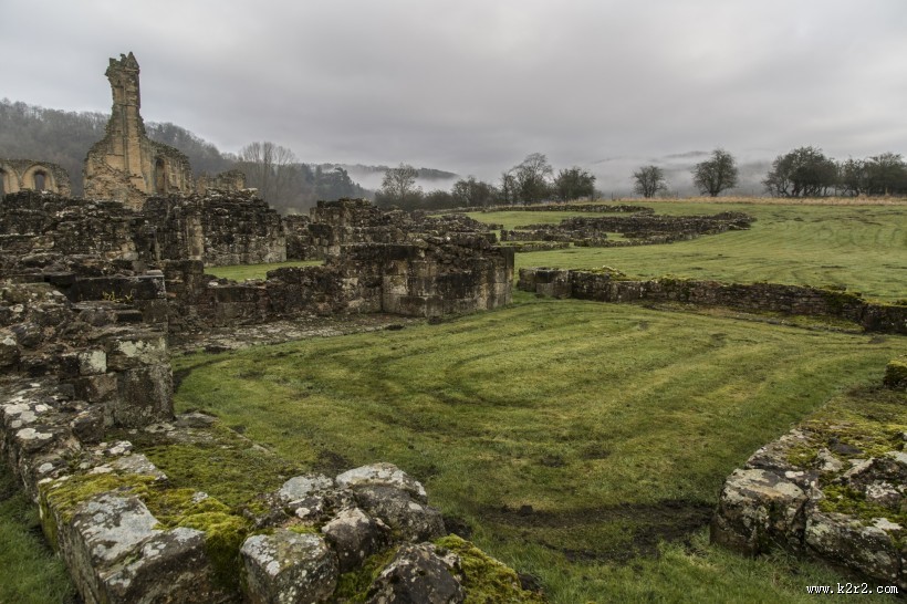 英国拜兰修道院风景图片大全