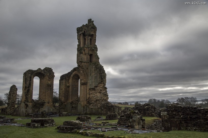 英国拜兰修道院风景图片大全