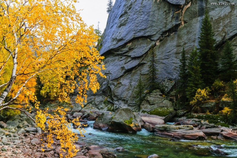新疆可可托海风景图片