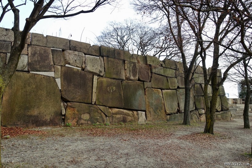 日本大阪石头城风景图片大全