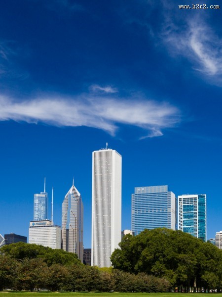 美国芝加哥城市风景图片大全