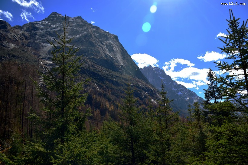 四川四姑娘山风景图片