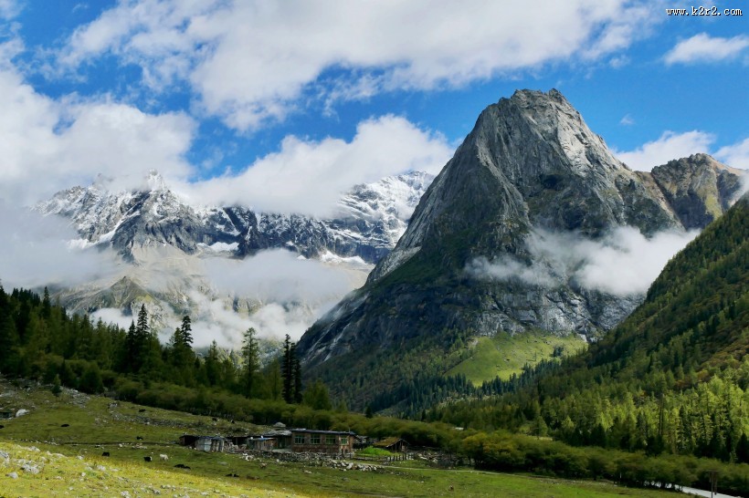 四川四姑娘山风景图片大全