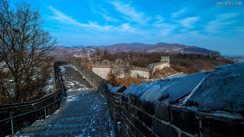 辽宁虎山长城风景图片