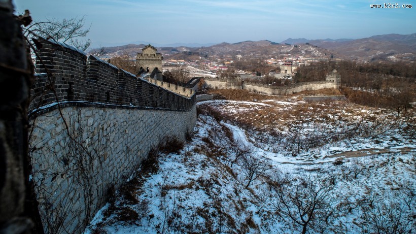 辽宁虎山长城风景图片