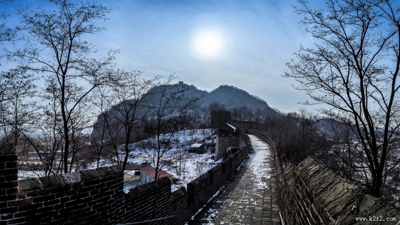 辽宁虎山长城风景图片