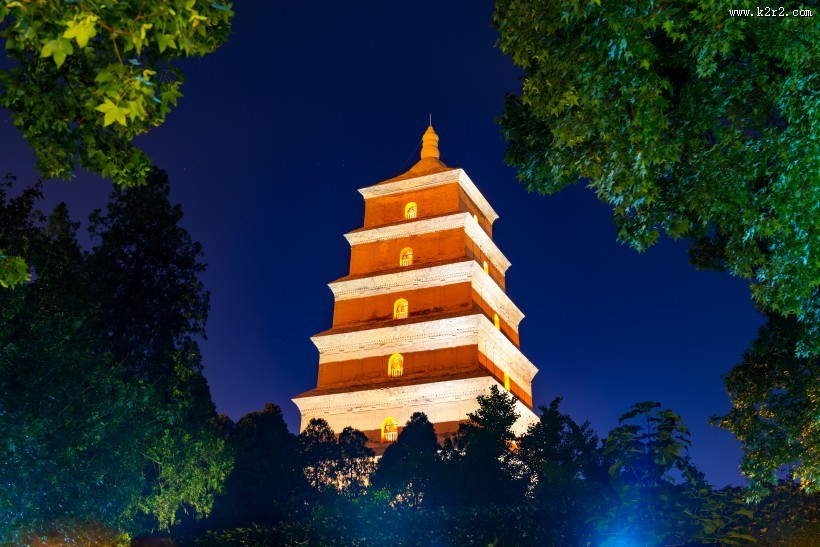 西安古镇风景图片