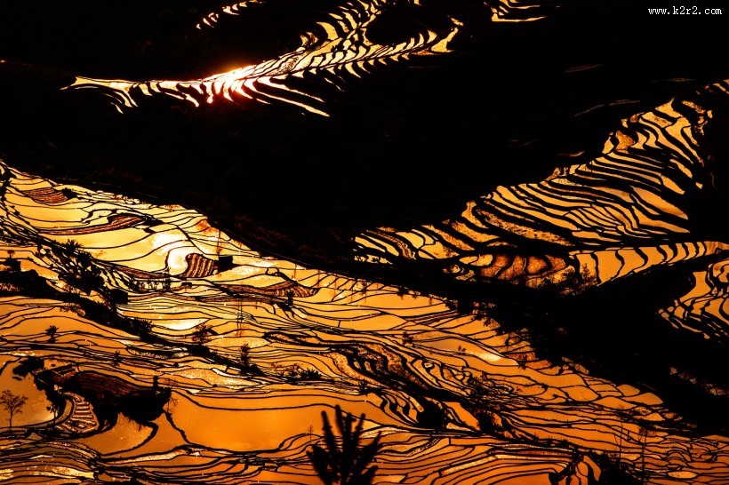 云南元阳梯田真实风景图片